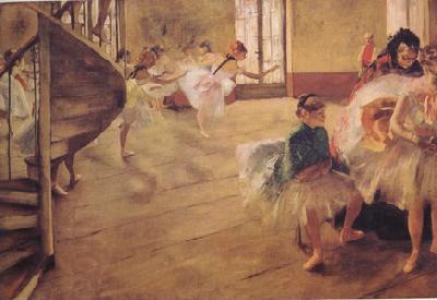 Edgar Degas The Rehearsal (nn03) China oil painting art